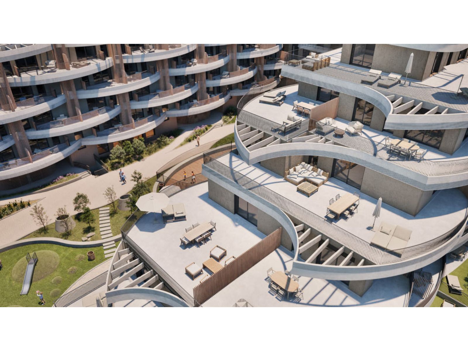 12 modern apartment complex